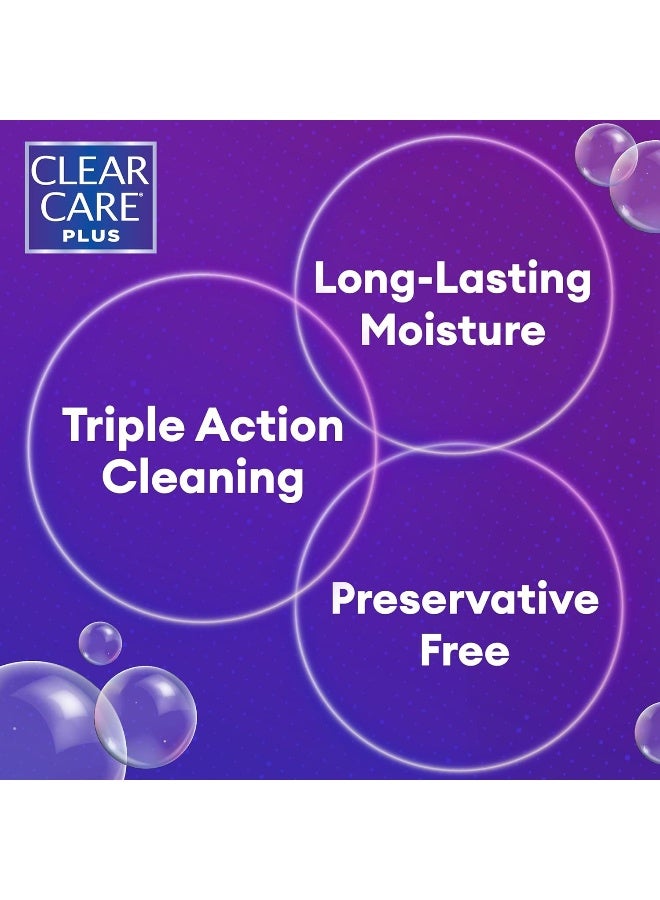 CLEAR CARE PLUS Cleaning and Disinfecting Solution with Lens Case, 12-Ounces - Image 2